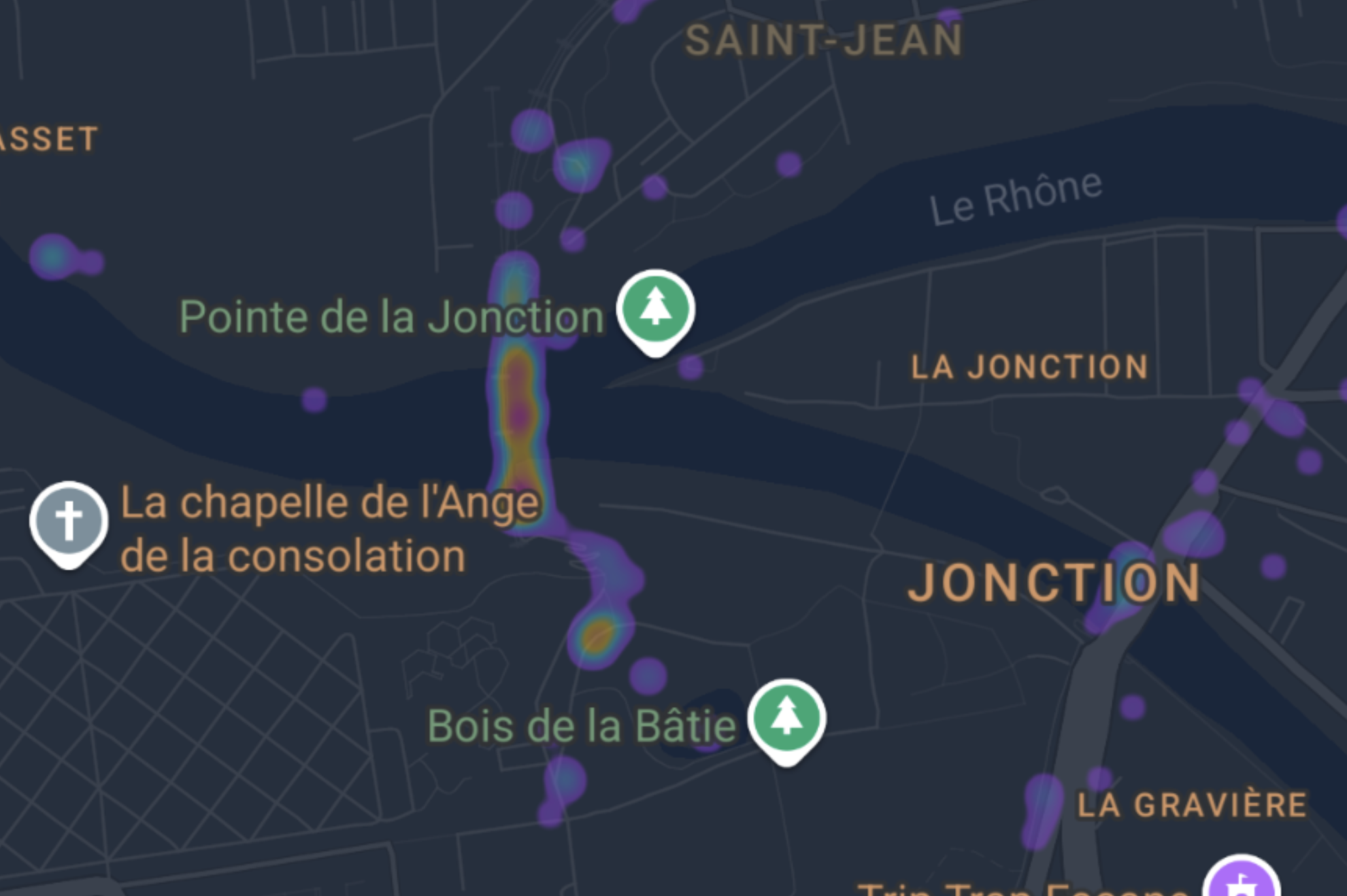 Google Photos Heat Map